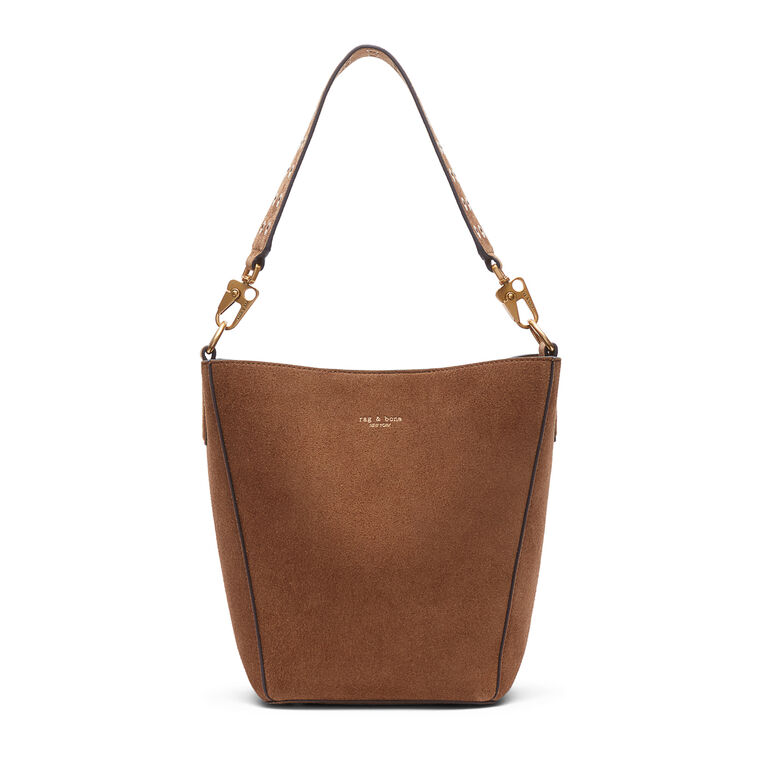 Parker Suede Bucket Bag image number null