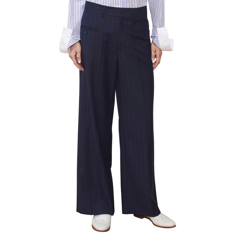 The Avenue Striped Pant image number null