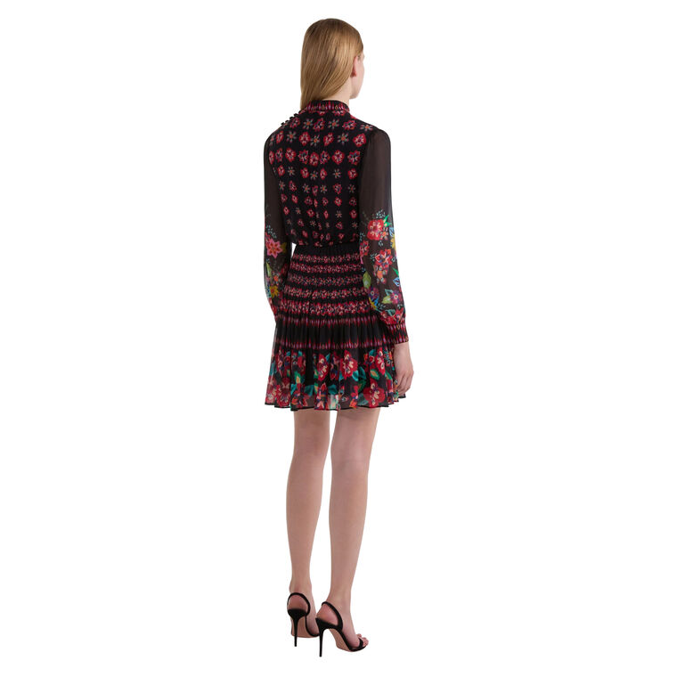 Isa Long Sleeve Mini Dress image number null