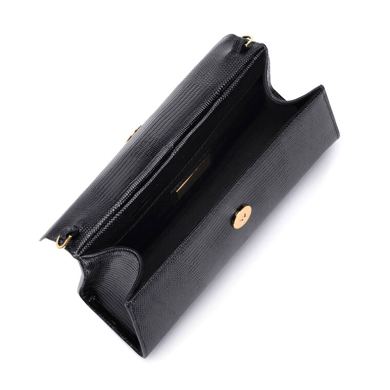 The Petit Wave Lizard Leather Bag image number null