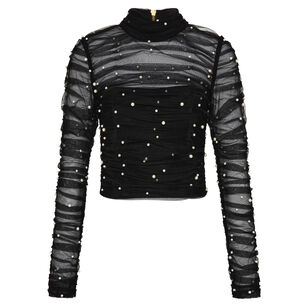Juniper Long Sleeve Crop Top
