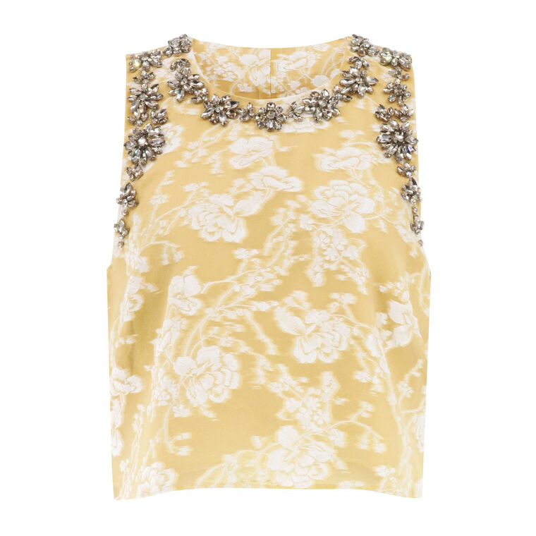Organza Jacquard Barbara Top image number null