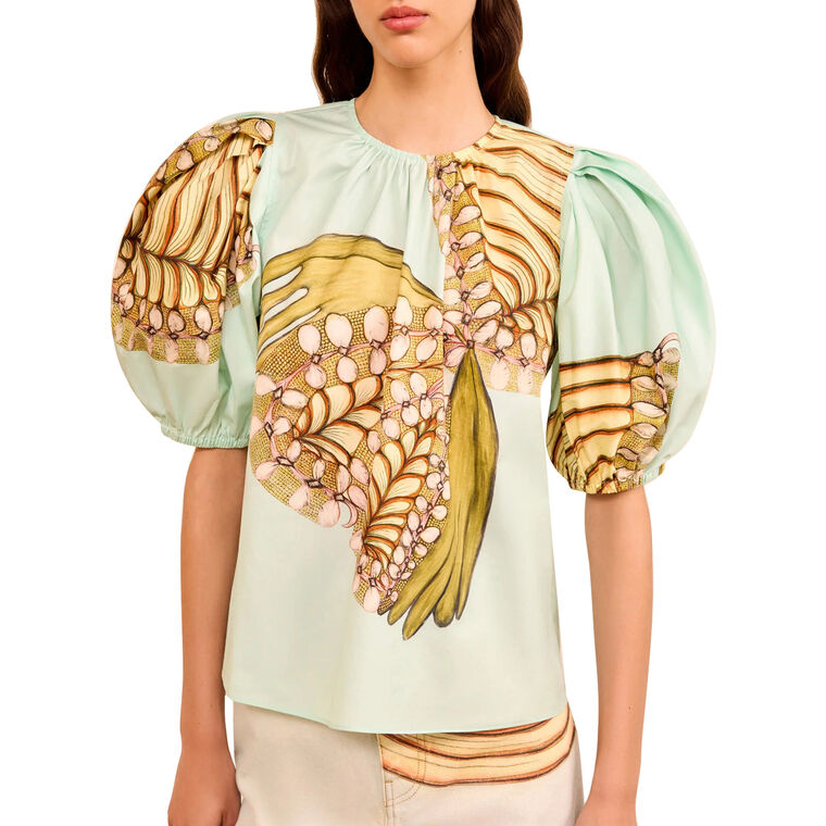 Ravena Puff Sleeve Top image number null