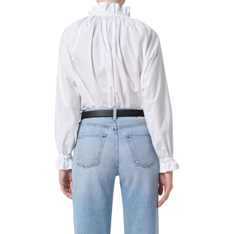 Loretta Long Sleeve Ruffle Top image number null