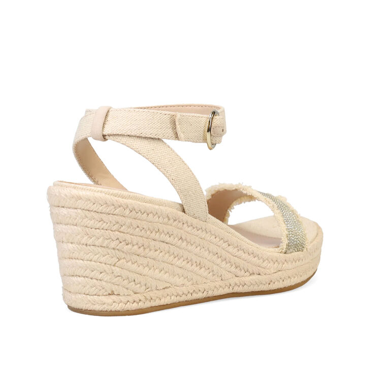 Kitina Linen Wedge image number null