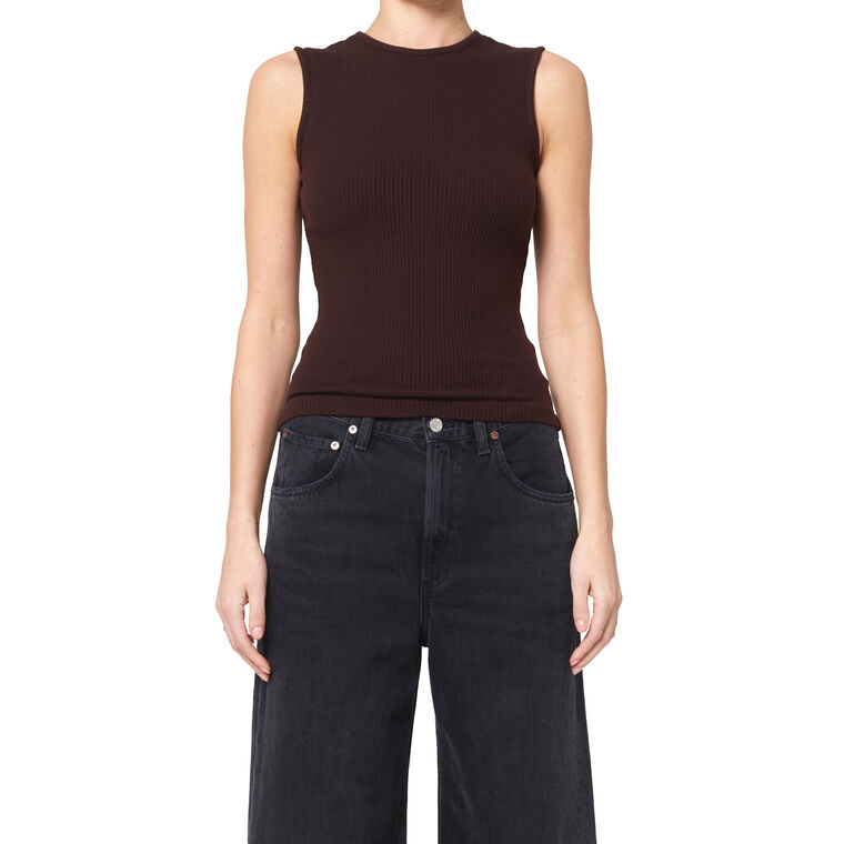 Binx Ribbed Tank image number null