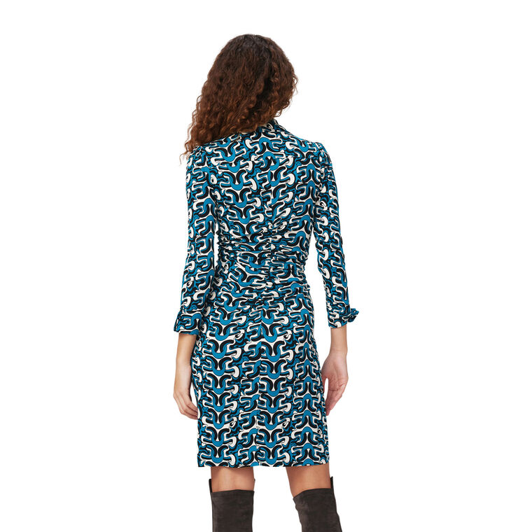 Sheska 3/4 Sleeve Shirt Dress image number null