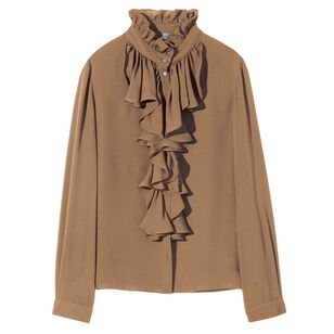 Lily Long Sleeve Silk Blouse