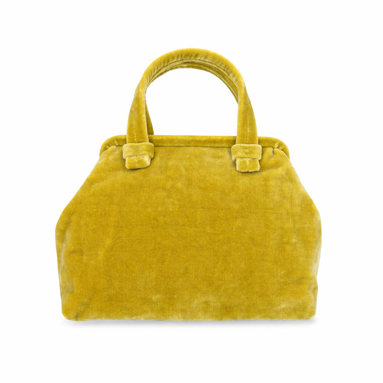 Alexandra Velvet Top Handle Bag image number null