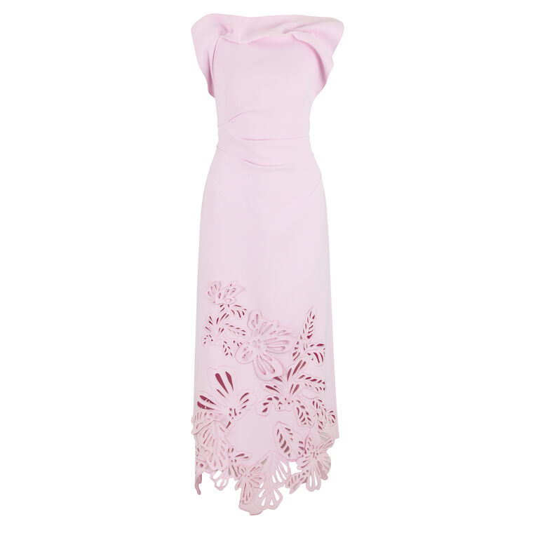 Lessonhall Sleeveless Sculptural Maxi Dress image number null