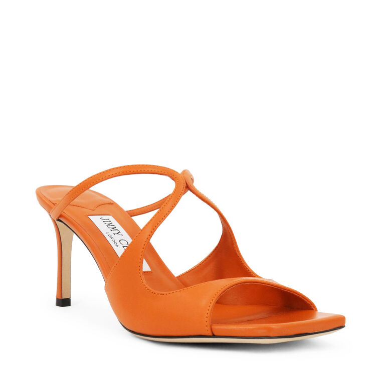 Anise 75mm Nappa Leather Slide Sandal image number null