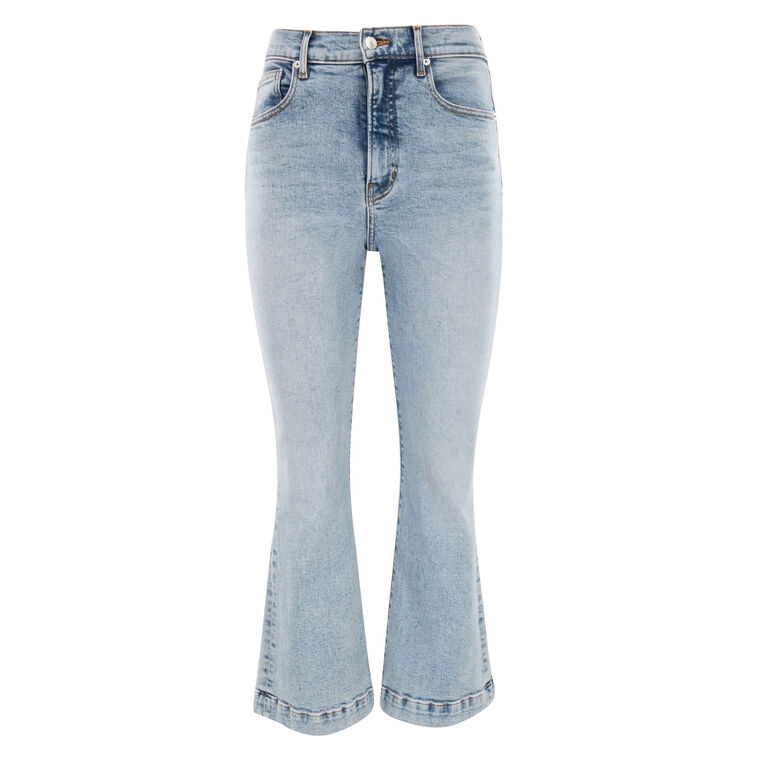 Carson High Rise Ankle Flare Jean image number null