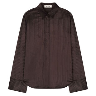 Godiva Long Sleeve Corduroy Blouse