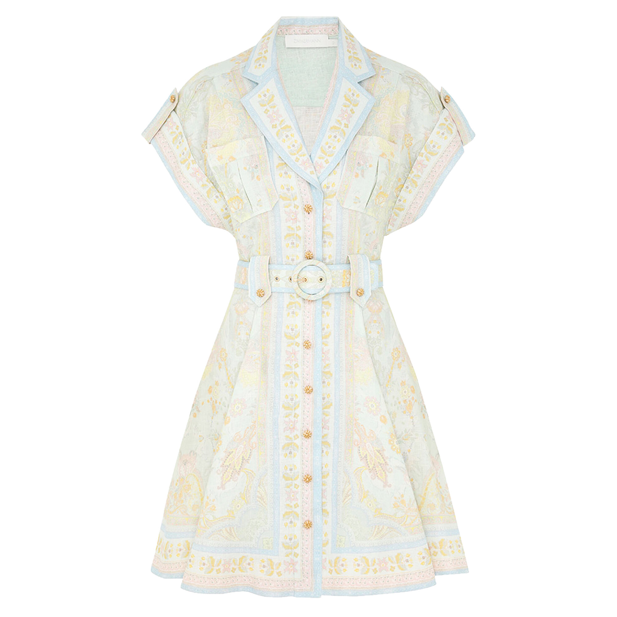 ワンピース Zimmermann 'Acacia' dress Acacia Maxi Dress Khaki Online | Zimmermann