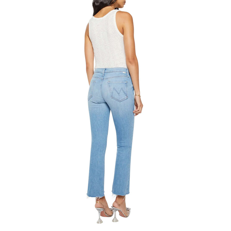 The Outsider Flood Fray Mid-Rise Bootcut Jean image number null