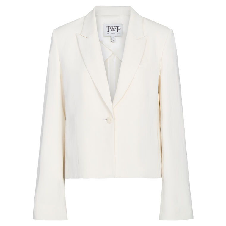 Sawyer Boxy Cropped Blazer image number null