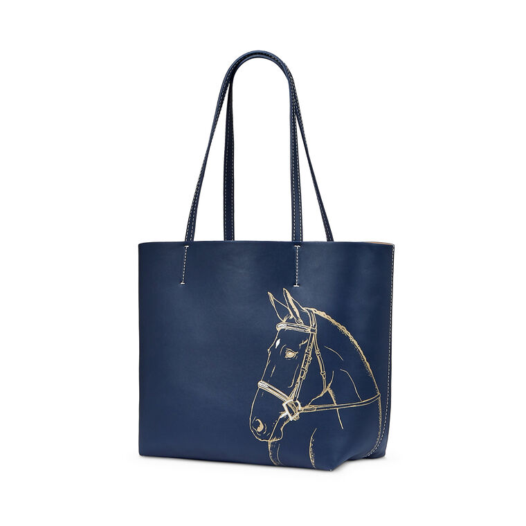 Hunter Horse Tote With Matching Wristlet image number null