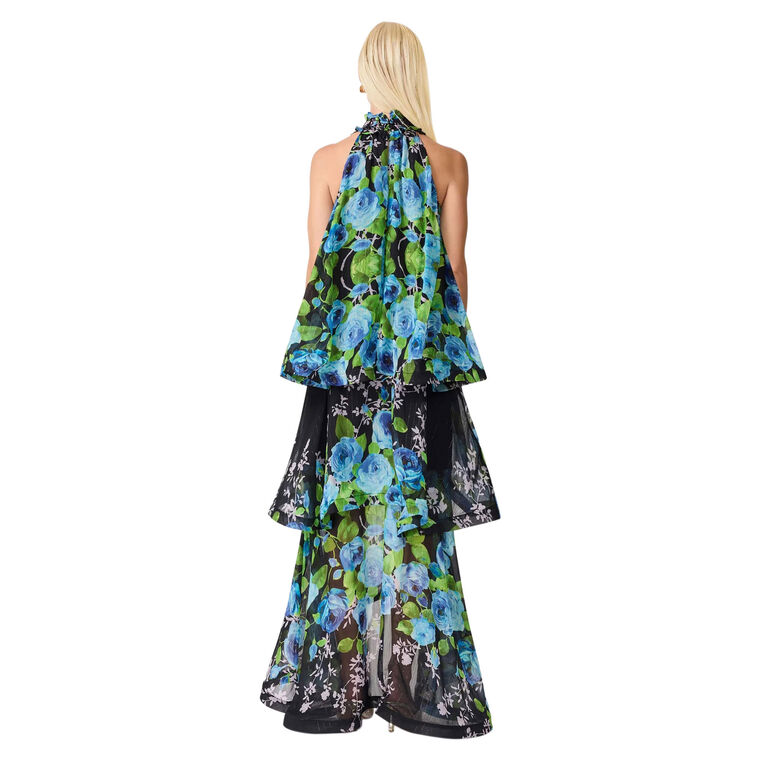 Briony Sleeveless Tiered Gown image number null