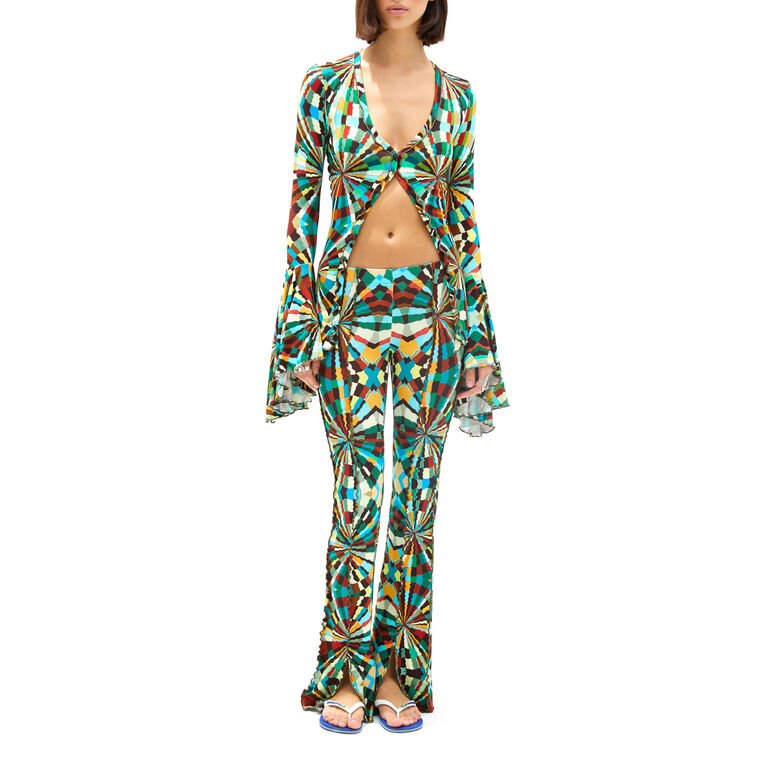 Hailey Kaleidoscope Knit Shirt image number null