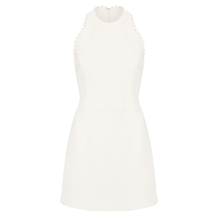 Therese Bow Mini Dress image number null