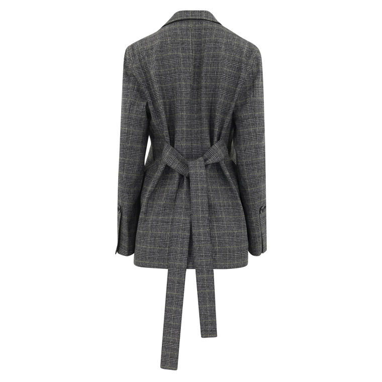 Plaid Suiting Blazer image number null