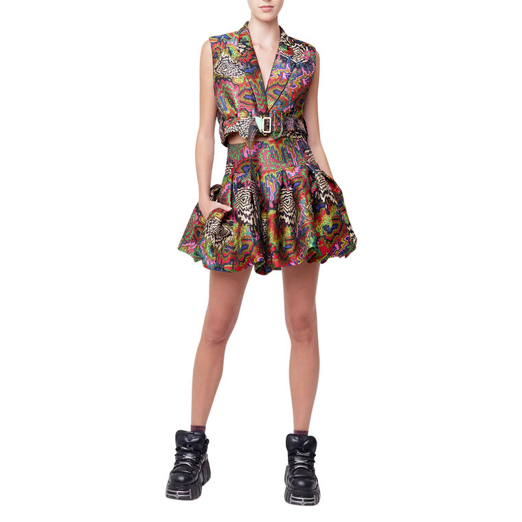Bubble Mini Skirt image number null