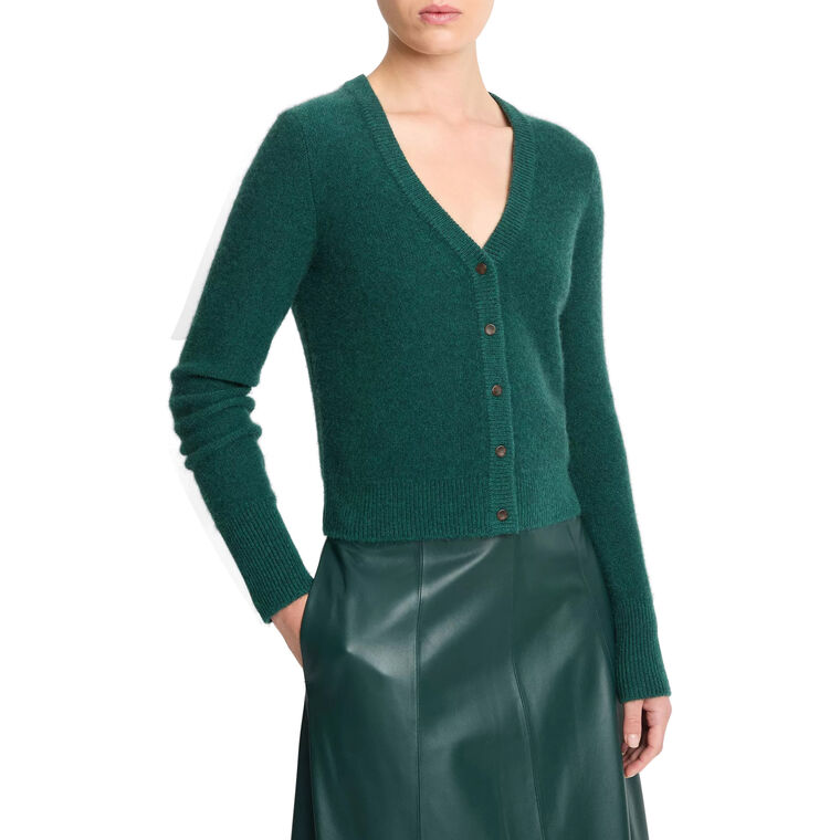 Plush Cashmere Cardigan image number null
