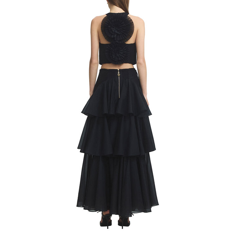 Radiate Pleated Maxi Skirt image number null