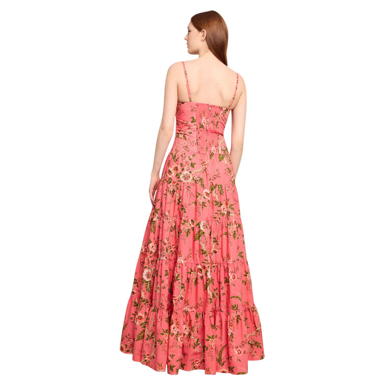 Ashton Sleeveless Bustier Maxi Dress image number null