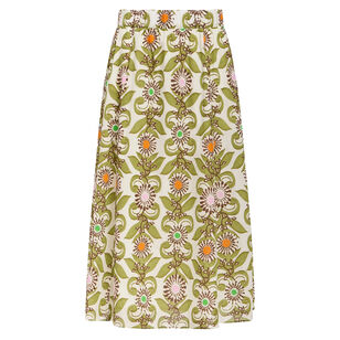 Sasha Pull-On Midi Skirt
