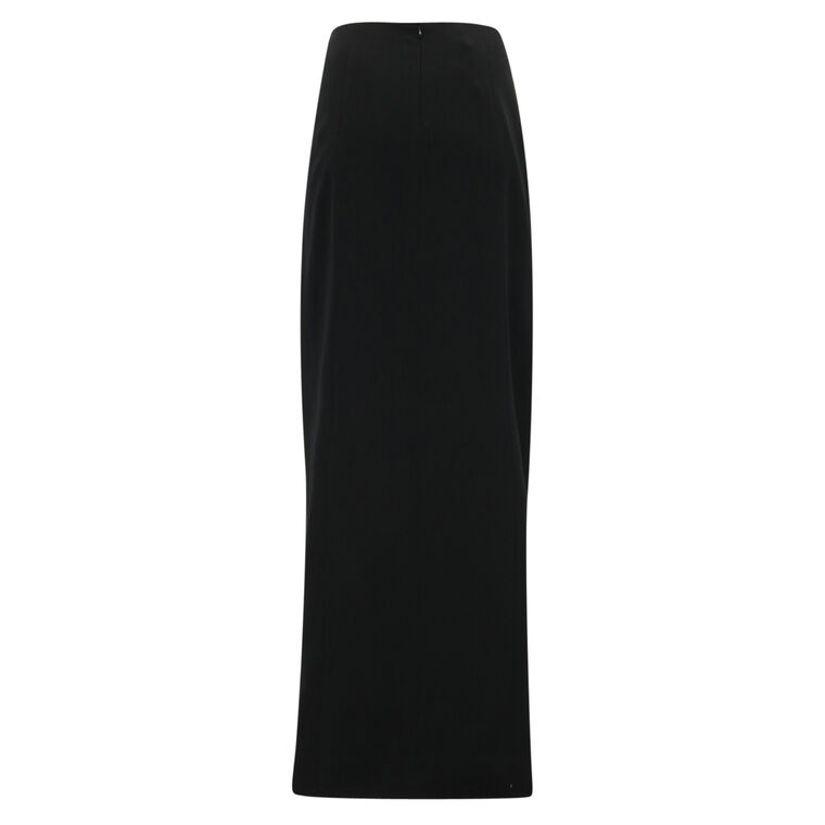 Riahn Mini Skirt With Back Train image number null
