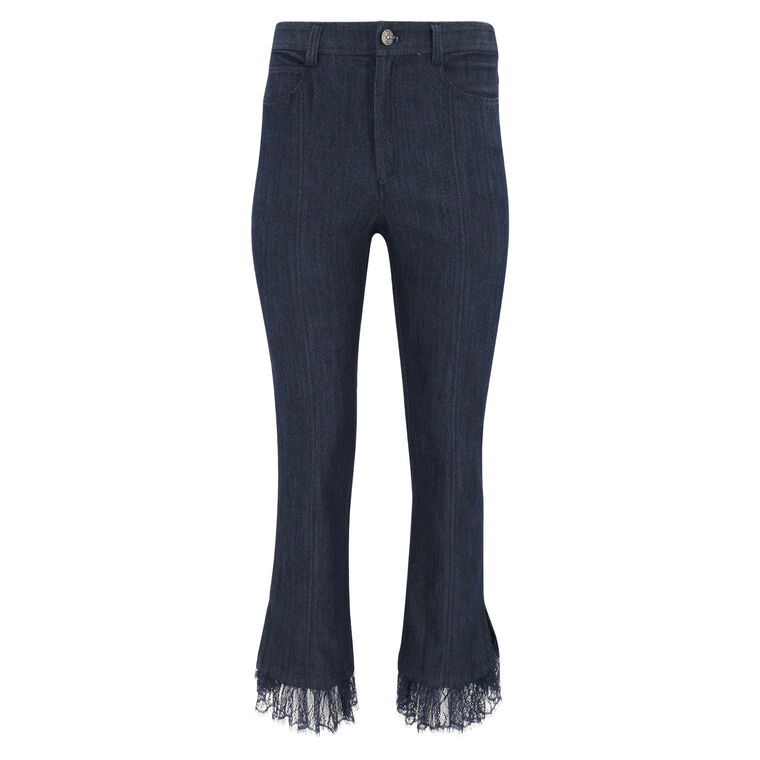 Lace Maisie Denim Pant image number null