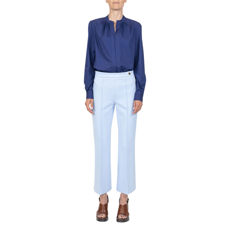 Lola High Rise Side Zip Flared Ankle Pant image number null