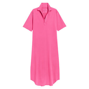 Emma Popover Henley Short Sleeve Maxi Dress