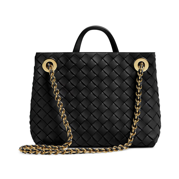 Small Andiamo Top Handle Bag With Chain image number null