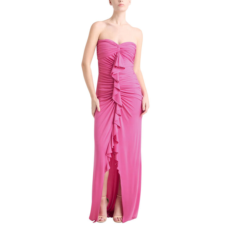 Jennette Strapless Sweetheart Neckline Gown image number null