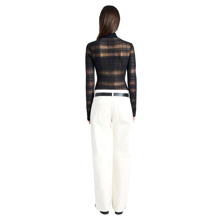 Stefanie Sweater In Plaid Knits image number null