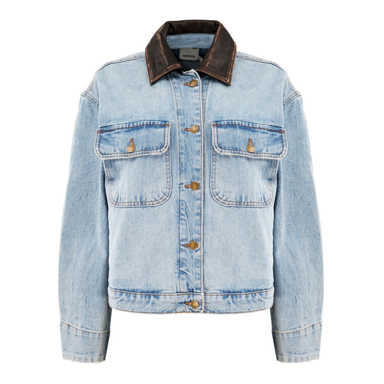 Philoh Cropped Denim Jacket image number null