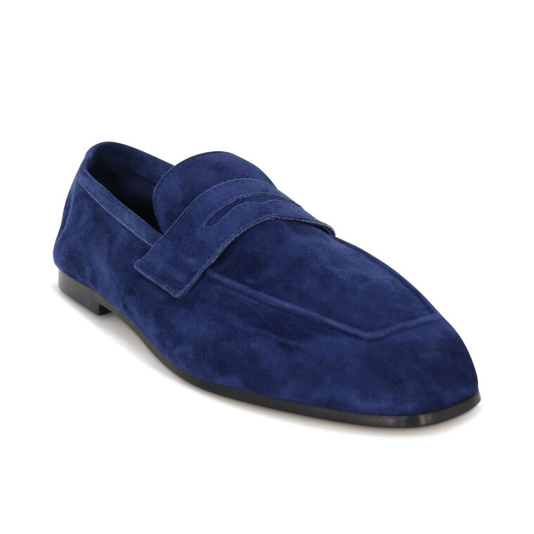 Essenziale Classic Suede Penny Loafers image number null
