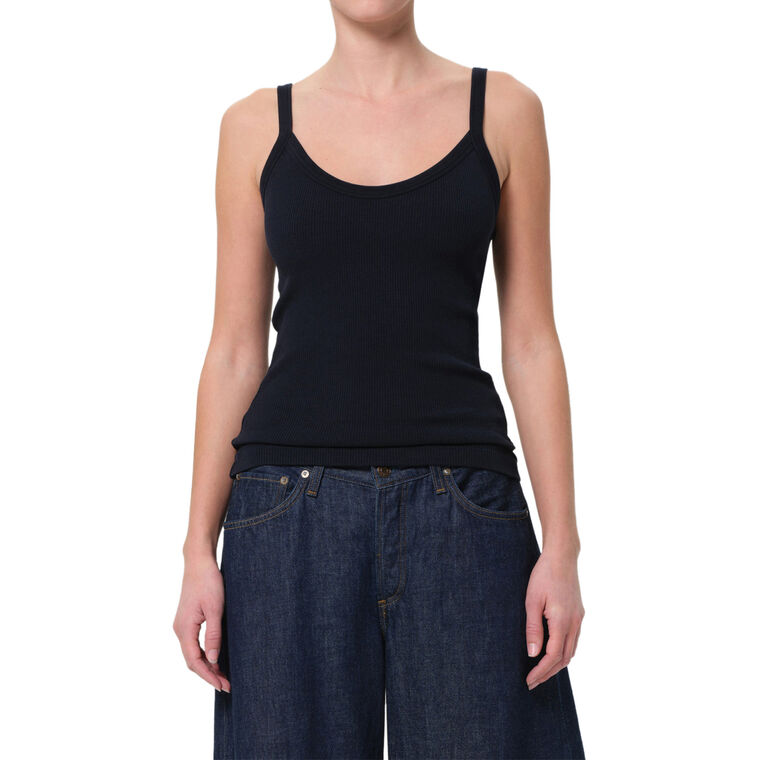 Jordan V-Neck Ribbed Tank Top image number null