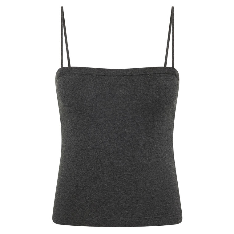 Organic Cotton Square Neck Cami image number null