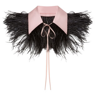La Scala Collar With Feathers