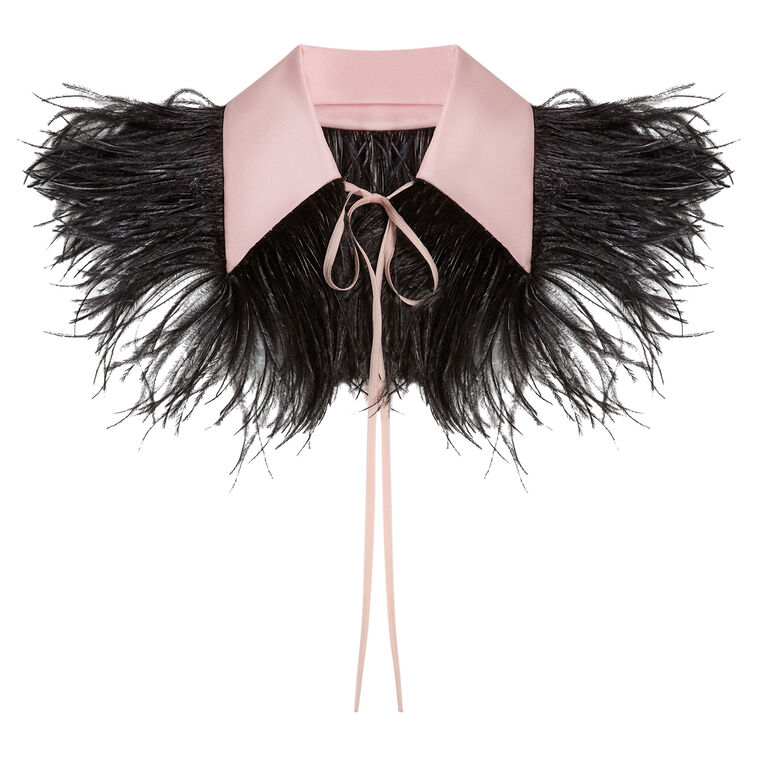 La Scala Collar With Feathers image number null