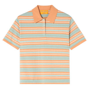 Short Sleeve Stripe Rugby Tee