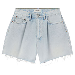 Rhoda Pleated A-Line Denim Short