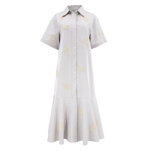 Lavinia Striped Shirt Dress