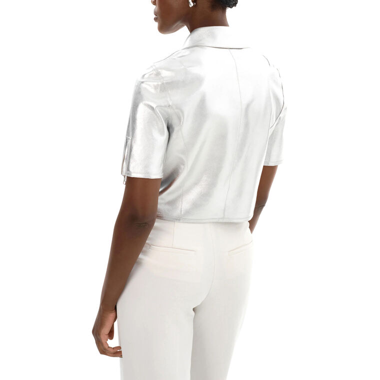 Sevana Reversible Leather Jacket image number null