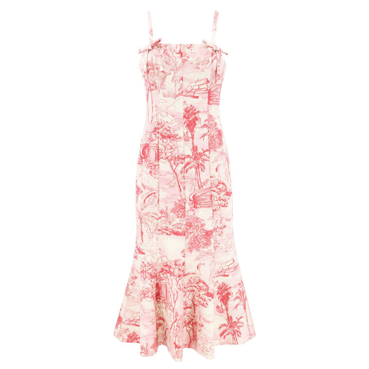 Calista Midi Dress image number null