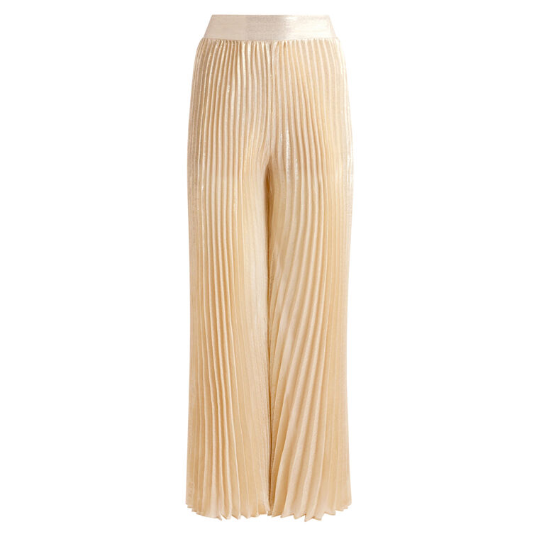 Rosalie High Rise Pleated Wide Leg Pant image number null