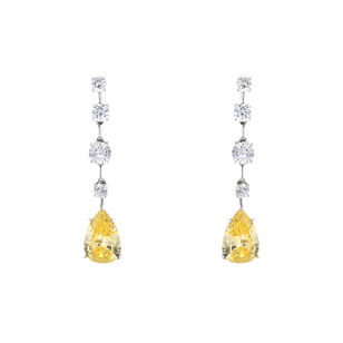 Multistone Drop Earrings